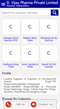Mobile Screenshot of dvijaypharma.in